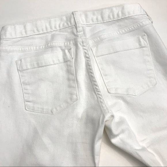 J. Crew -  white denim stretch jeans - Picture 5 of 5